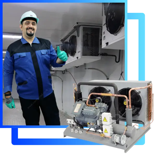 تعمیر سردخانه صنعتی